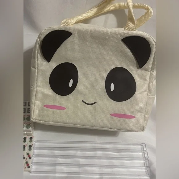 🐼 Travel Mini America Mahjong Set With Cute Panda Carrying Case - Picture 11 of 11